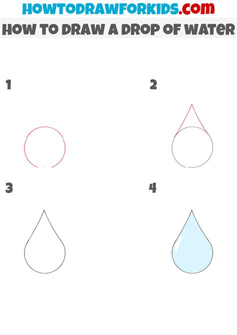 How To Draw Water Drops Really Easy Drawing Tutorial Images And