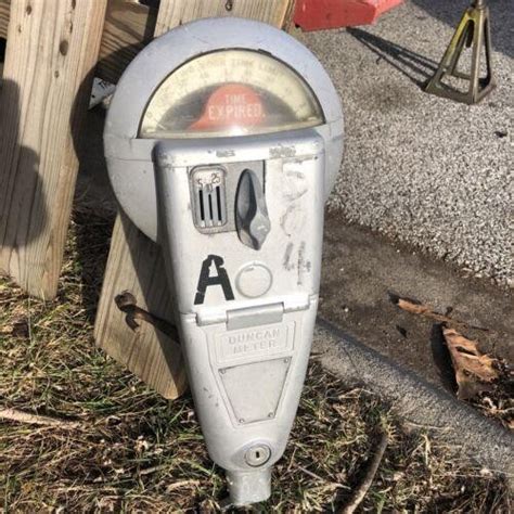 Vintage Duncan Parking Meter Original As Found Over 150 Available Mech