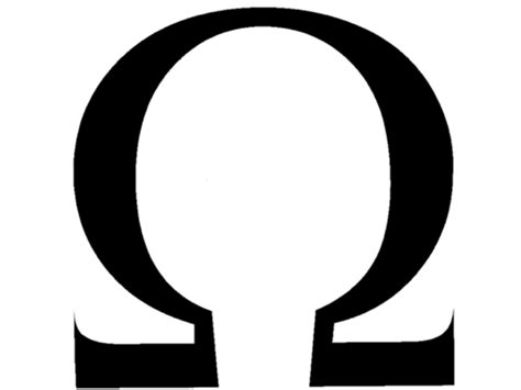 Omega Symbol Transparent Png Stickpng