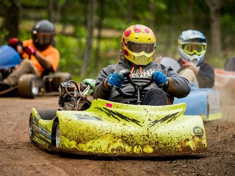 Racers Building Dirt Kart Tracks To Pass The Time Speed Sport