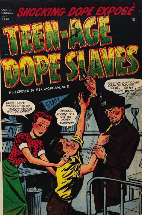 Pulp Librarian On Twitter Teen Age Dope Slaves Issue April