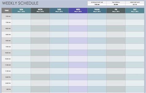 Daily Schedule 15 Minute Increments Example Calendar Printable