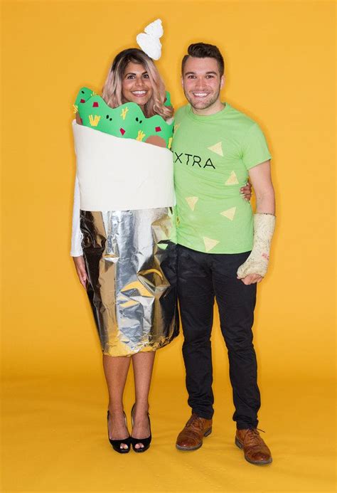 A Burrito And Guac We Know Its Extra 26 Couples Costumes That Wont Make You Barf Make At