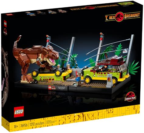 18 Lego Jurassic Park 76956 T Rex Breakout April 2022 Set Price And Release Date Toys N Bricks