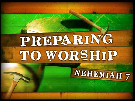 Pastor Mike's Thoughts: Preparing To Worship