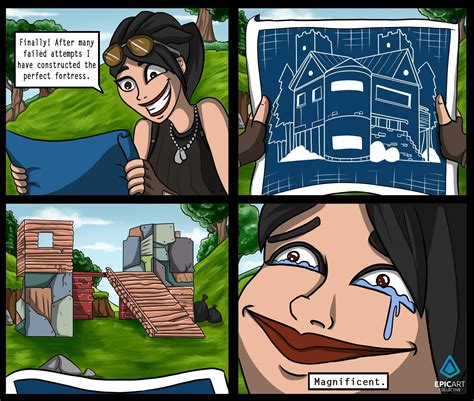 Fortnite Comic The Perfect Fortress By The