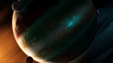 Gray Planet Illustration Science Fiction Space Digital Art Space