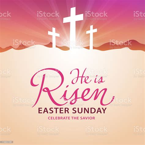 The specific day on which the resurrection of christ should be celebrated became a. Easter Sunday Stock Illustration - Download Image Now - iStock