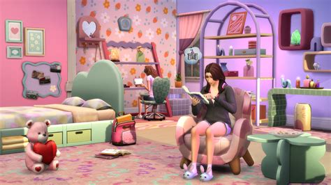 Les Sims 4 Les Kits Chambre Pastel Et Objets Du Quotidien Datés Gamergencom