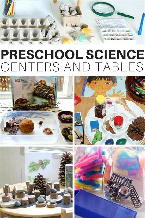 How To Set Up Preschool Science Centers And Discovery Tables