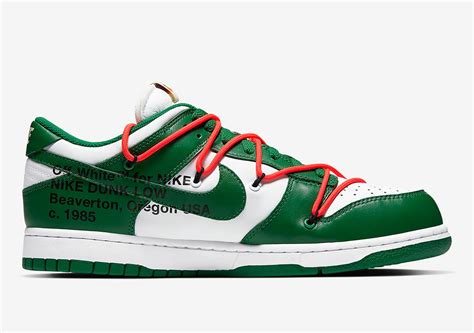 Off White Nike Dunk Release Date