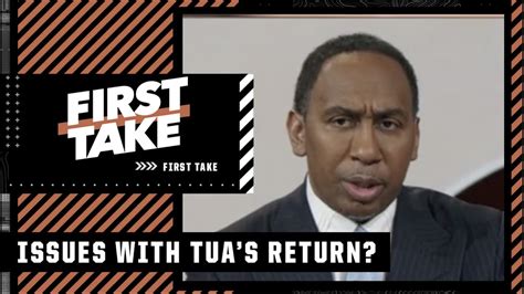 Stephen As Verdict On Tua Coming Back Into The Game 👀 First Take