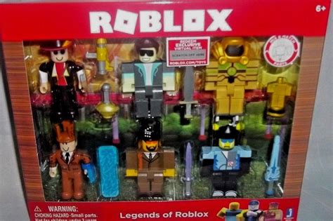 Roblox Legends Of Roblox 6 Figures Pack Litozinnamon Gusmanak Merely Seranok 1878609618