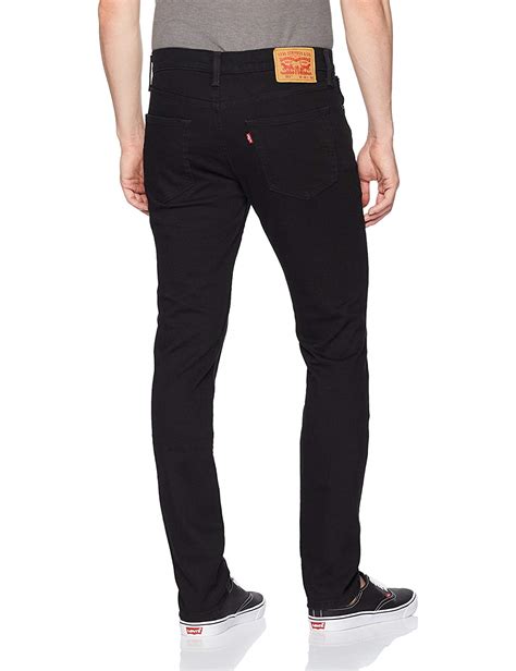 Levi S Men S Slim Fit Jeans Stretch Black D W X Black Size