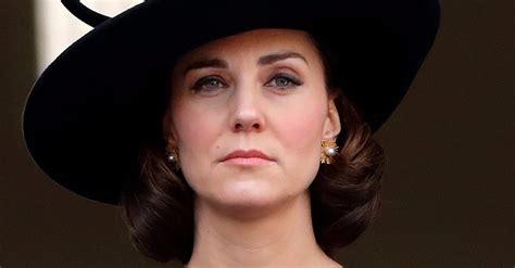 Kate Middleton Fake Lob Remembrance Day 2017 Popsugar Beauty