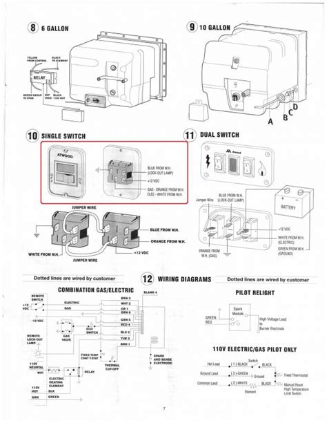 Wiring Diagram For Atwood Rv Water Heater Yarn Bay