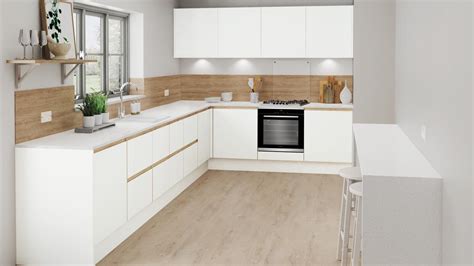 In the kitchen, a housewife spent about 50% of the day. Oak Trim Kitchen Doors | Specialist Kitchen Doors | Howdens