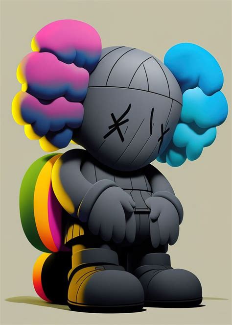 Hypebeast Kaws Poster By Matiascurrie Displate Kaws Iphone