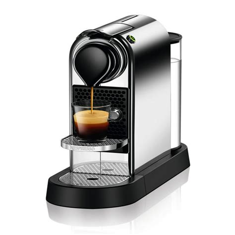 nespresso citiz c112 chrome single serve espresso machine