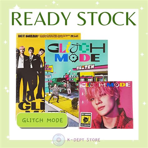 Nct Dream Glitch Mode Photobook And Digipack 2nd Album Shopee Malaysia