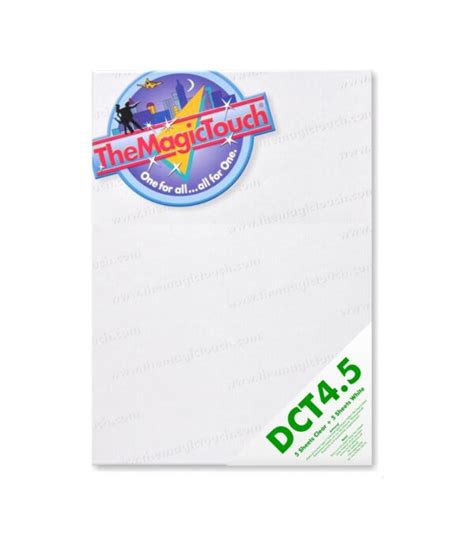 Magic Touch Themagictouch Dct 45 A4 Transfer Paper 10 Sheets
