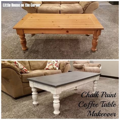 5 out of 5 stars. Chalk Paint Coffee Table Makeover | Furniture makeover ...