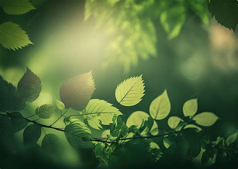 Nature Of Green Leaves In Garden Natural Leaves Plants Background Leaf