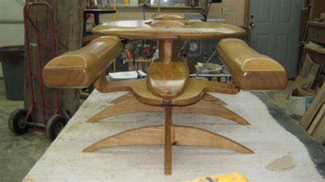 This majestic coffee table replica was made in her honor from ash, poplar and cherry wood with a thick 1/4 glass top resting above it. Craft of Week: USS Enterprise-C Coffee Table + USS Reliant ...