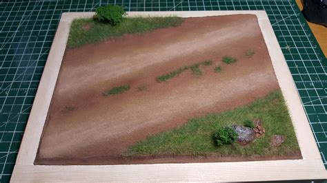 First Attempt At A Basic Diorama Base For My 135 Afvs Wip Modelmakers