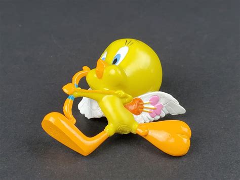 Tweety Bird As Cupid For Valentine S Day Vintage 2 1 2 Pvc Figure Looney Tunes Ebay