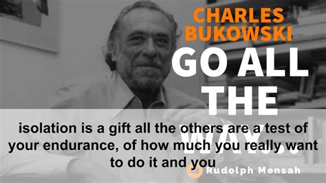 If You Are Going To Try Go All The Way Charles Bukowski Poem Youtube