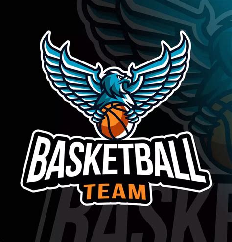 Basketball Logo Template Ai Eps Basketball Logo Design Logo