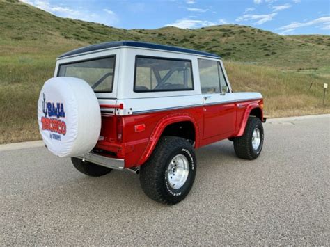 1972 Ford Bronco Bill Stroppe Baja Tribute Classic Ford Bronco 1972