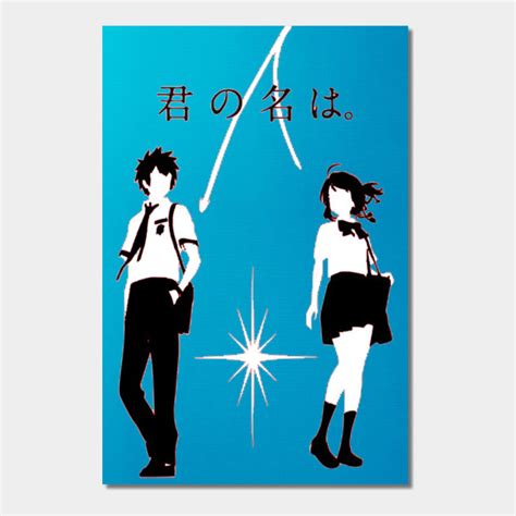 Your Name Posters Kimi No Na Wa Taki And Mitsuha Poster Tp2507 Your