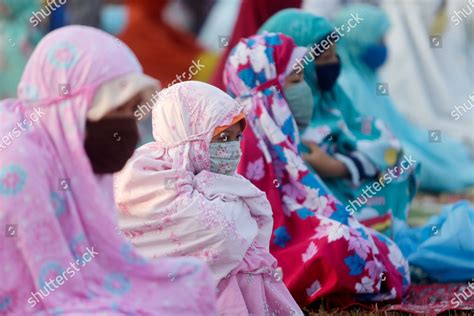 Muslim Devotees Pray During Eid Aladha Editorial Stock Photo Stock
