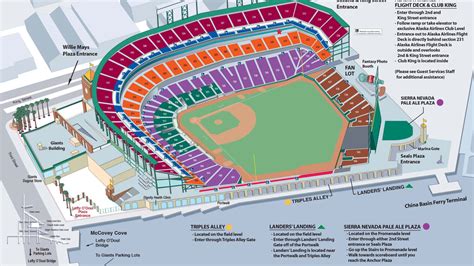 San Francisco Giants Seating Chart New Stadium
