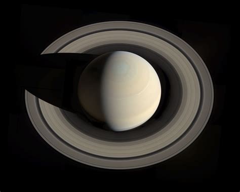 Saturno Desde Arriba Imagen Astronomía Diaria Observatorio