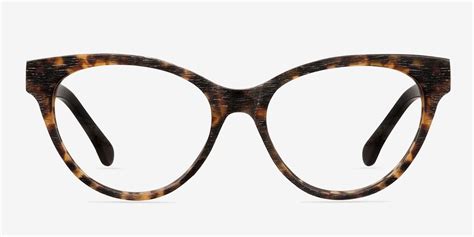 Jane Birkin Browntortoise Wood Texture Eyeglasses From Eyebuydirect Discover Exceptional Style