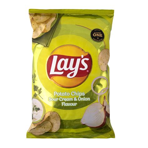 Lays Sour Cream And Chives Chips 36 G Za