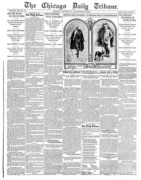 Chicago Tribune - Historical Newspapers | Historical newspaper, Tribune, Chicago tribune