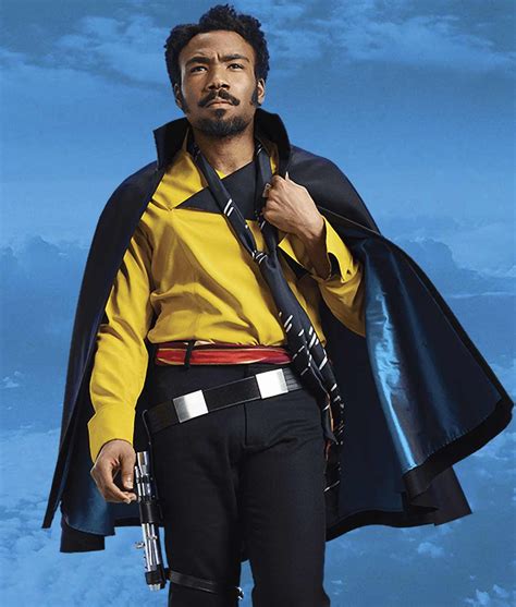 Donald Glover Solo A Star Wars Story Lando Calrissian Cape Jackets Creator