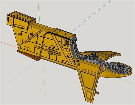 Star Wars Hounds Tooth Ship Bossk Bounty Hunter 3d Model 3d Printable