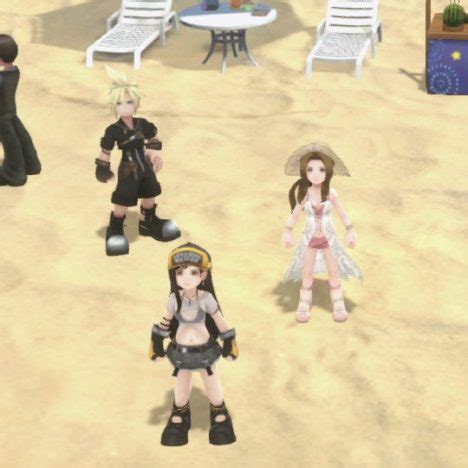 Final Fantasy Viis Tifa Lockhart Gets Her First Official Swimsuit
