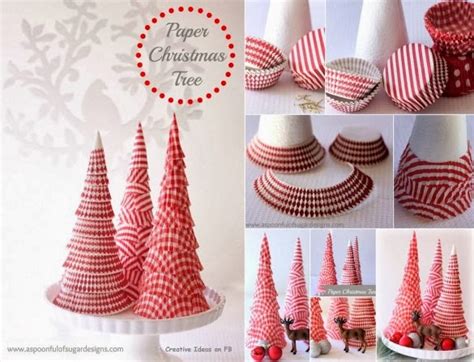 This stunning christmas table decoration can be made very easily. How to Recycle: Do it Yourself Christmas Decor Tutorials