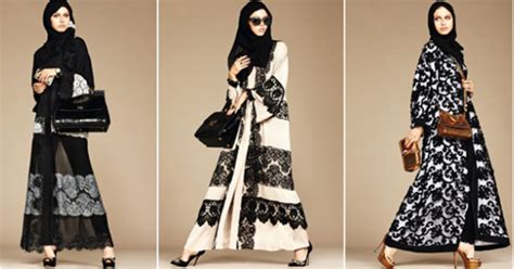 dolce and gabbana unveil abaya and hijab collection fashion and lifestyle society