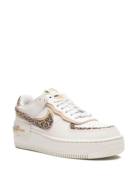 Nike Air Force 1 Low Shadow "Leopard" Sneakers | Neutrals | FARFETCH