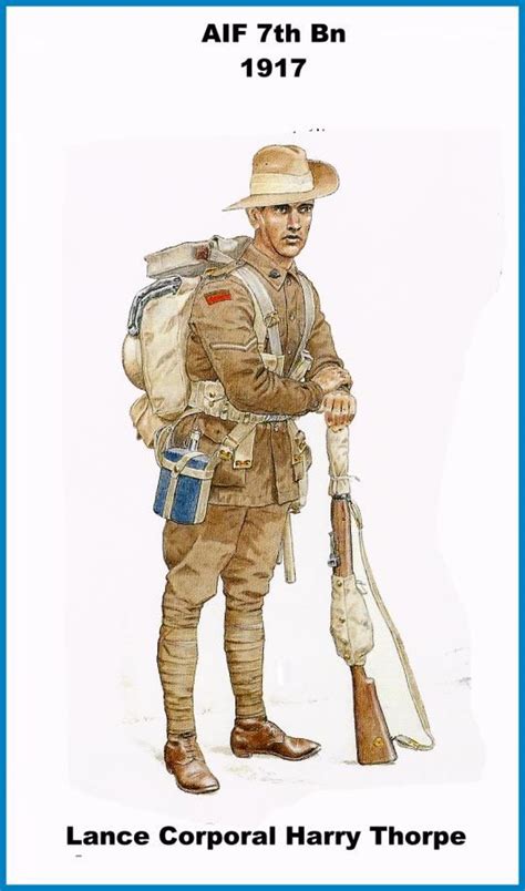 British Empire 7th Infantry Battalion Australian Imperial Forceaif