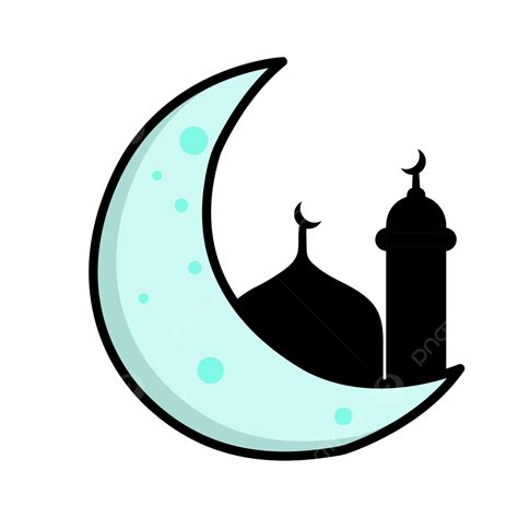 Gambar Bulan Dan Masjid Untuk Hari Raya Aidilfitri Bulan Bintang