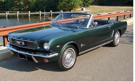 ivy green 1966 ford mustang convertible