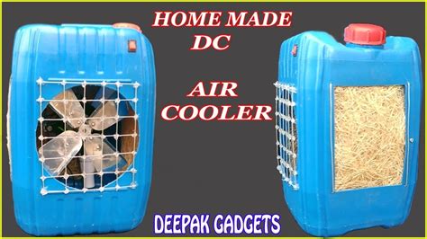 How To Make An Air Cooler At Home Dc Air Cooler Home Made Youtube